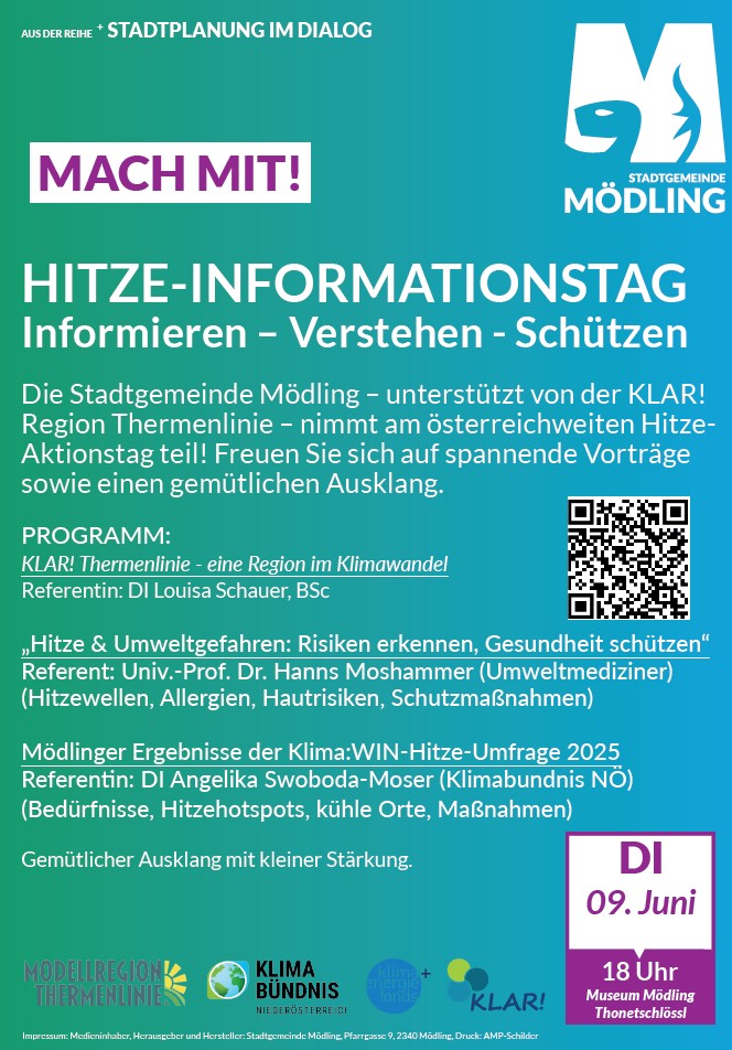 Hitzeschutztag Mödling Bild