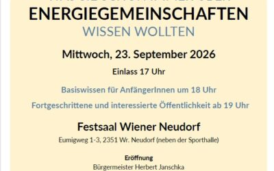 Was Sie schon immer über Energiegemeinschaften wissen wollten
