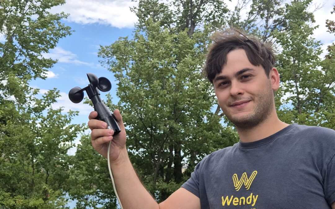 Windmessungen am Wiener Neudorfer Gemeindeteich
